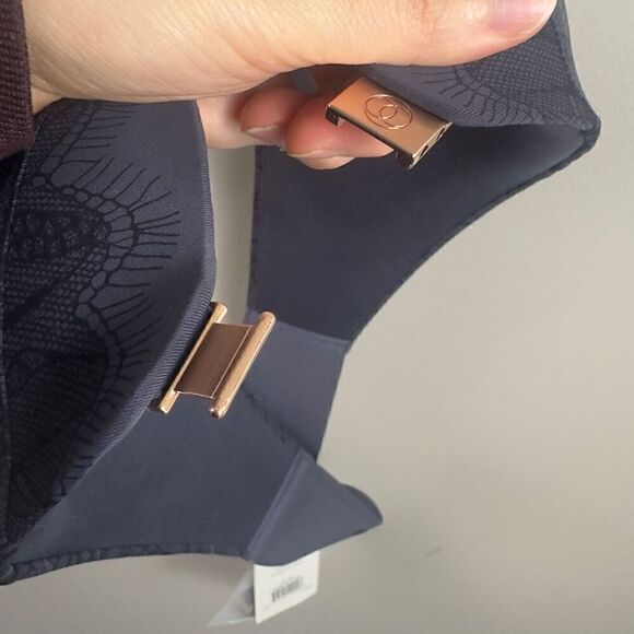 Evelyn & Bobbie everyday bustier front clasp push up bra  size 10 - Picture 9 of 9